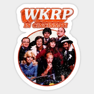 WKRP Squad Sticker